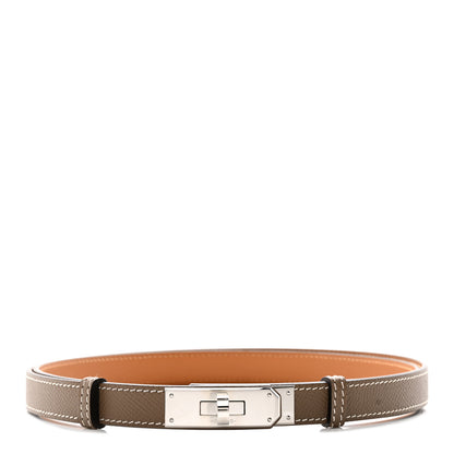 Hermes Epsom Kelly Belt Etoupe 1 of 5