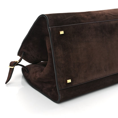 The Row Suede Soft Margaux 15 Mocha 7 of 8