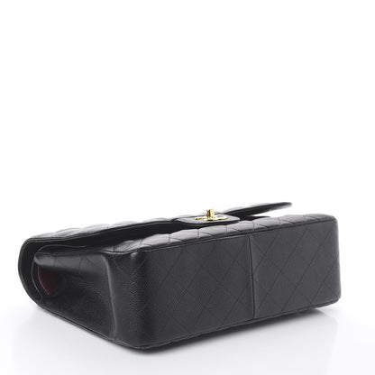 Chanel Caviar Quilted Jumbo Double Flap Black 3 of 11