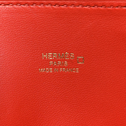 Hermes Matte Alligator Bolide Mini 1923 Sanguine 6 of 11