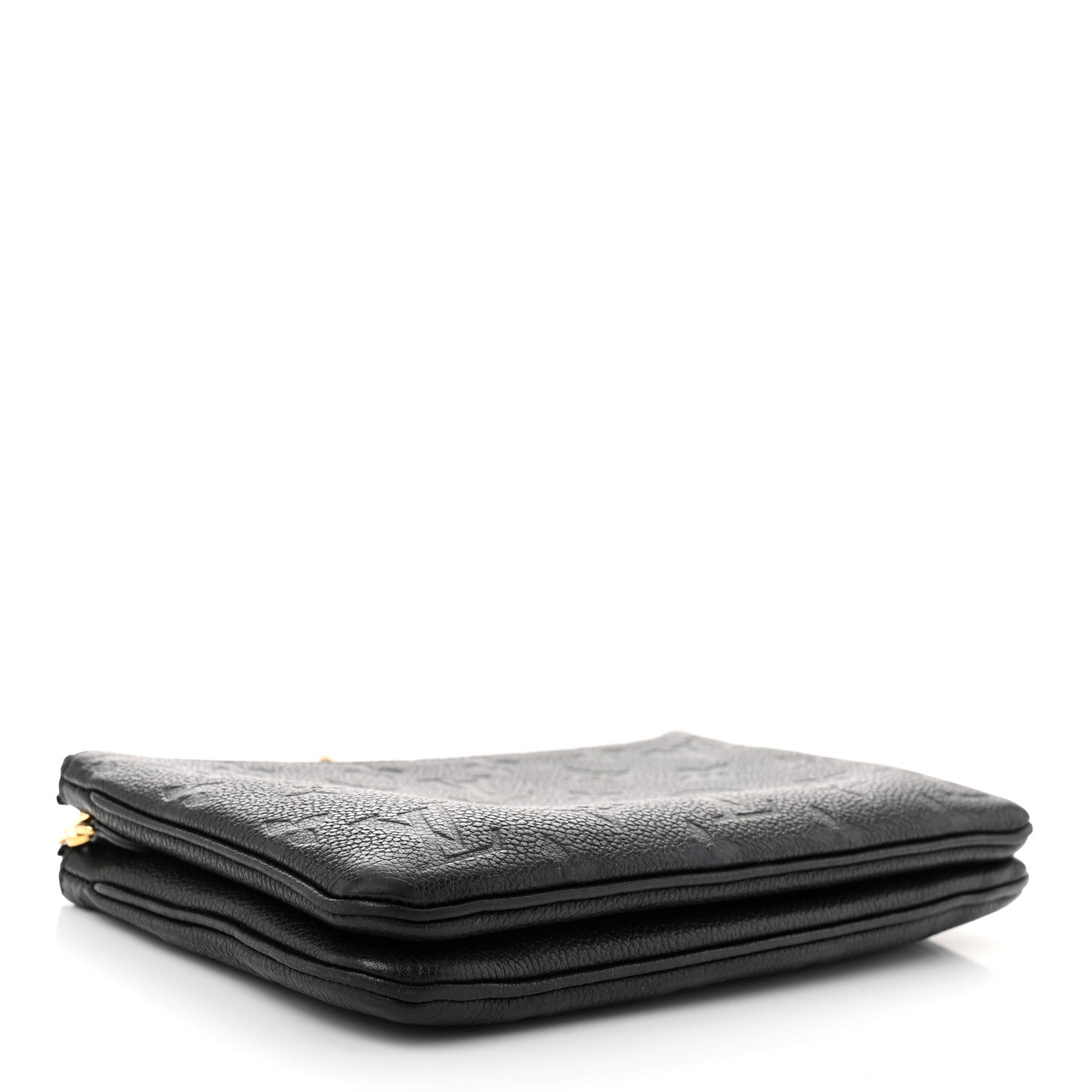 Louis Vuitton Empreinte Double Zip Pochette Black 4 of 12