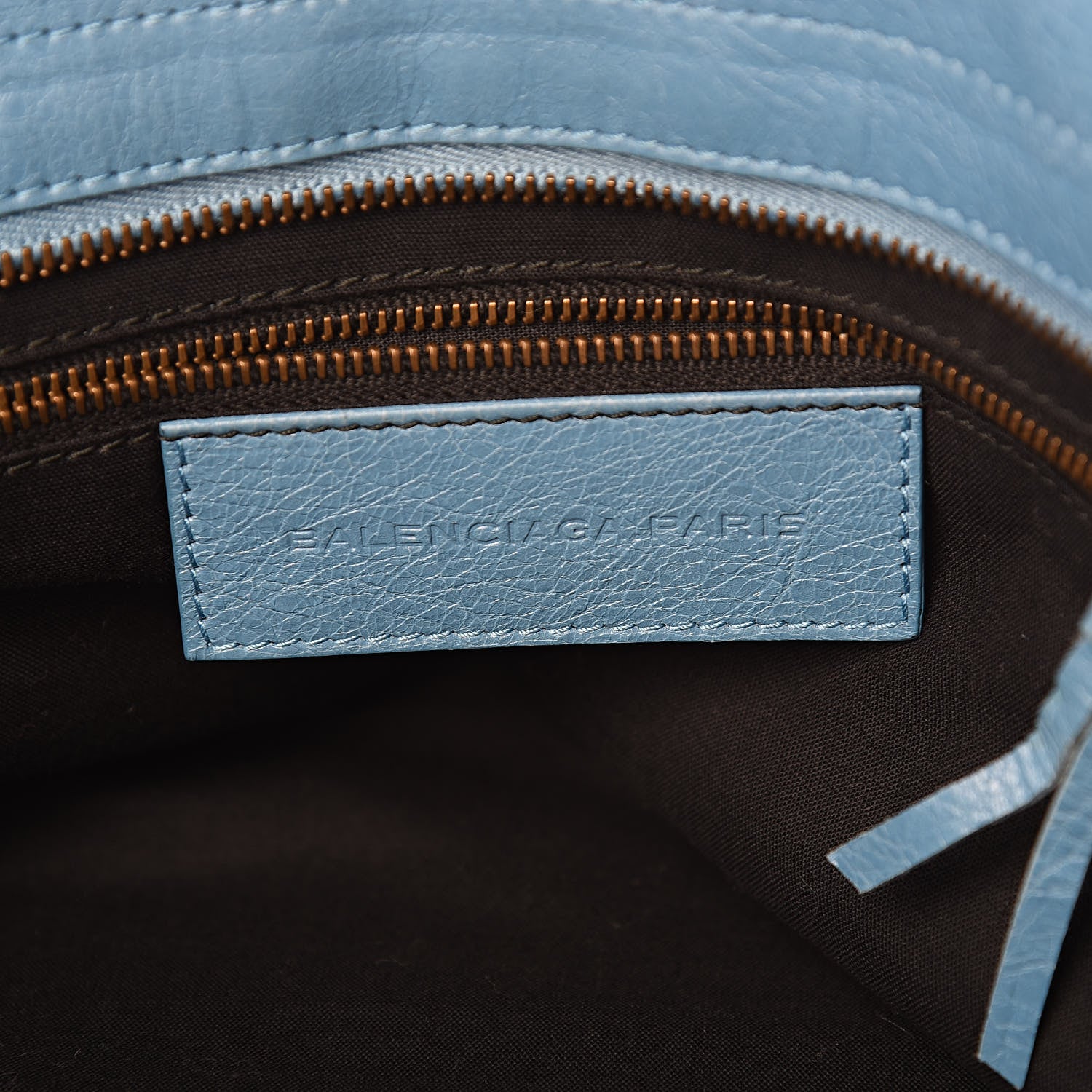 Balenciaga Agneau Classic Hardware Part Time Bleu Indigo 6 of 15