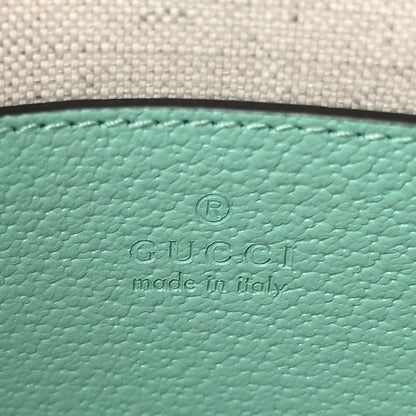 Gucci Monogram Jumbo GG Textured Dollar Calfskin Small Ophidia Dome Shoulder Bag Beige Pepperlight Mint 6 of 9