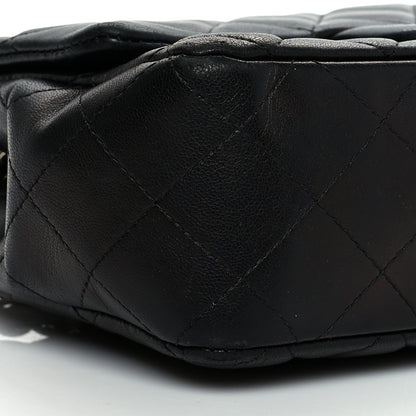 Chanel Lambskin Quilted Mini Rectangular Flap Black 8 of 13