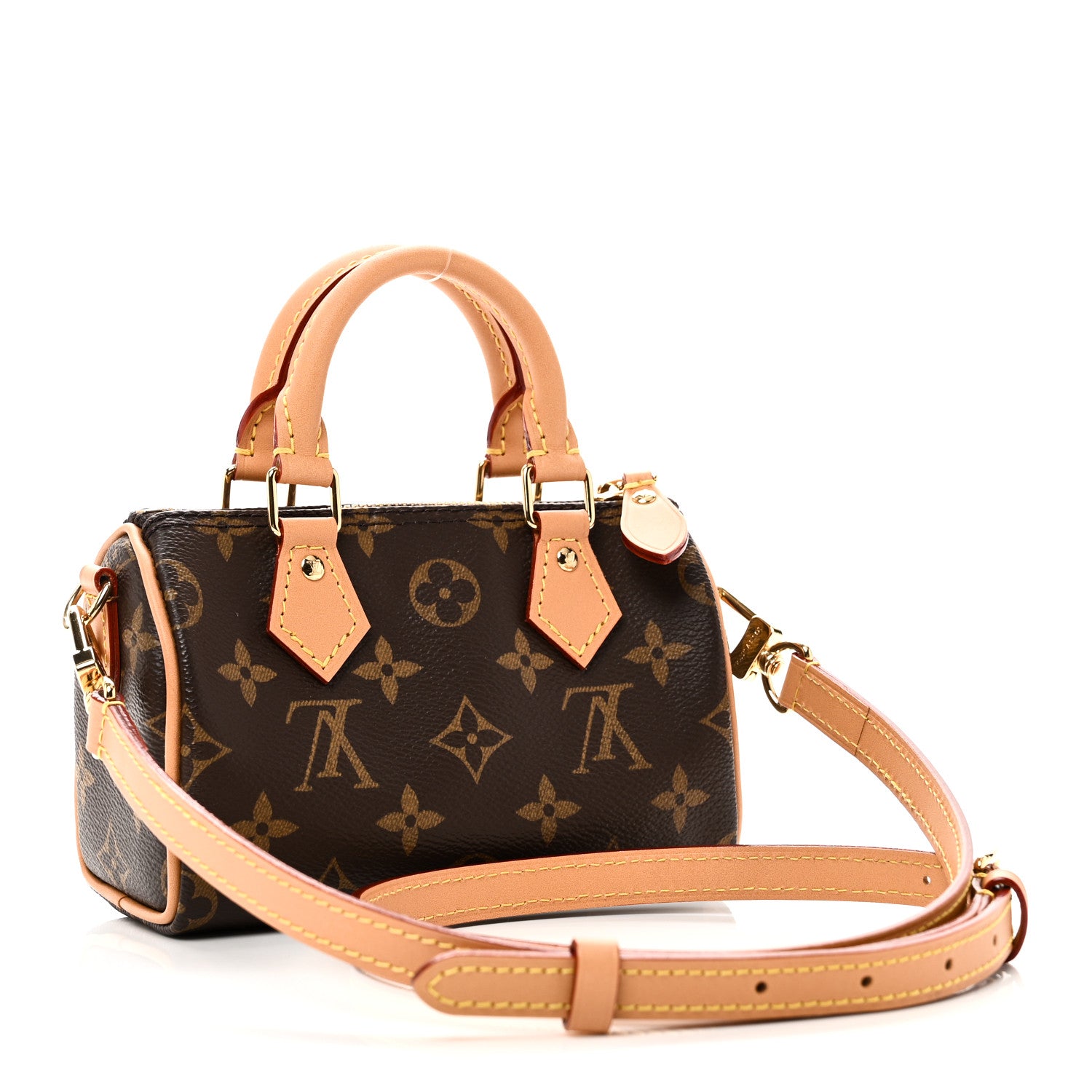 Louis Vuitton Monogram Nano Speedy Bandouliere 3 of 10
