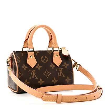 Louis Vuitton Monogram Nano Speedy Bandouliere 3 of 10