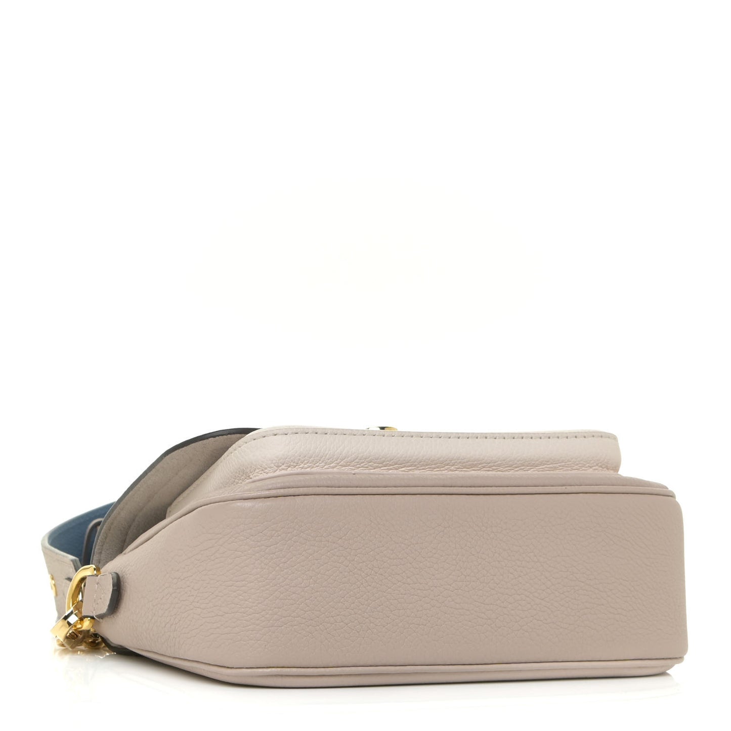 Grained Calfskin Lockme Tender Greige