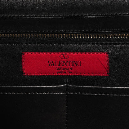 Valentino Garavani Vitello Medium Rockstud Tote Black 5 of 8