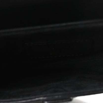 Christian Dior Grained Calfskin Mini Saddle Bag Black 5 of 11