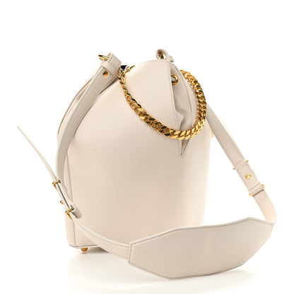 Alexander McQueen Calfskin The Bucket Bag White 4 of 10