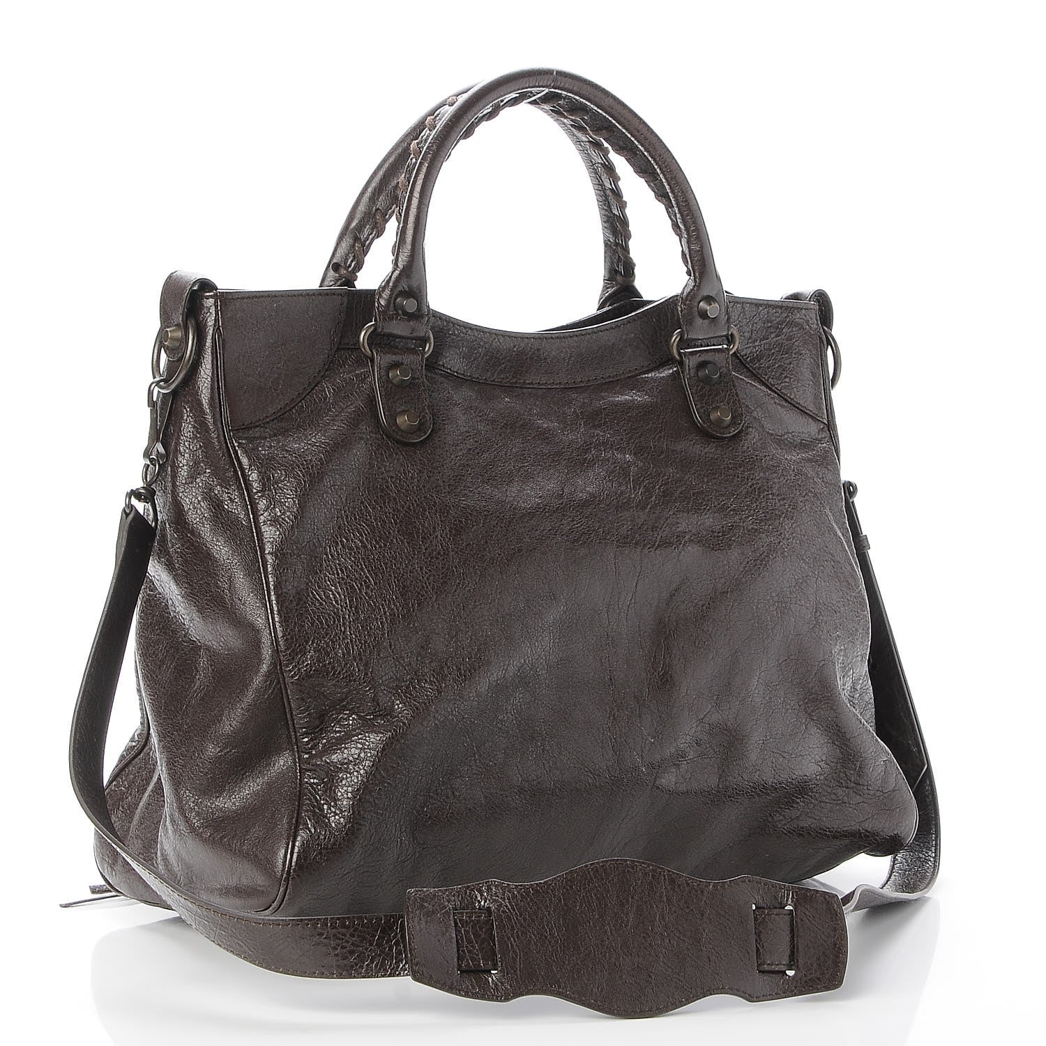 Balenciaga Agneau Classic Hardware Velo Charbon 4 of 12