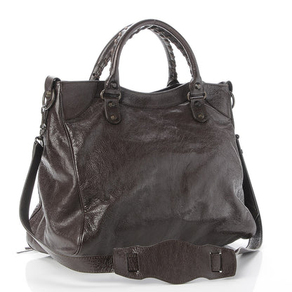 Balenciaga Agneau Classic Hardware Velo Charbon 4 of 12