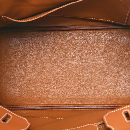 Hermes Togo Birkin 30 Gold 5 of 10