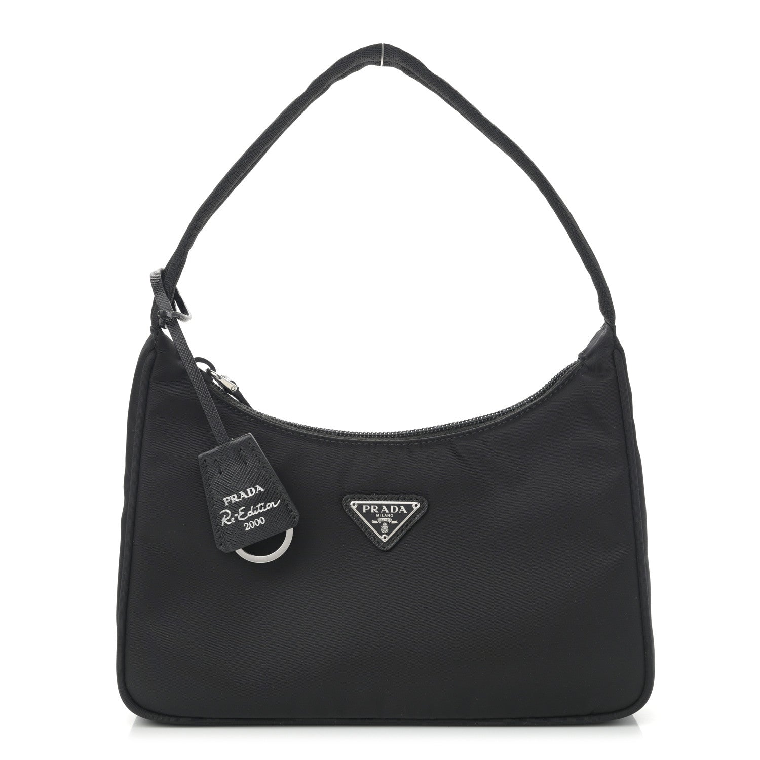 Prada Tessuto Nylon Mini Re-Edition 2000 Bag Black 1 of 10