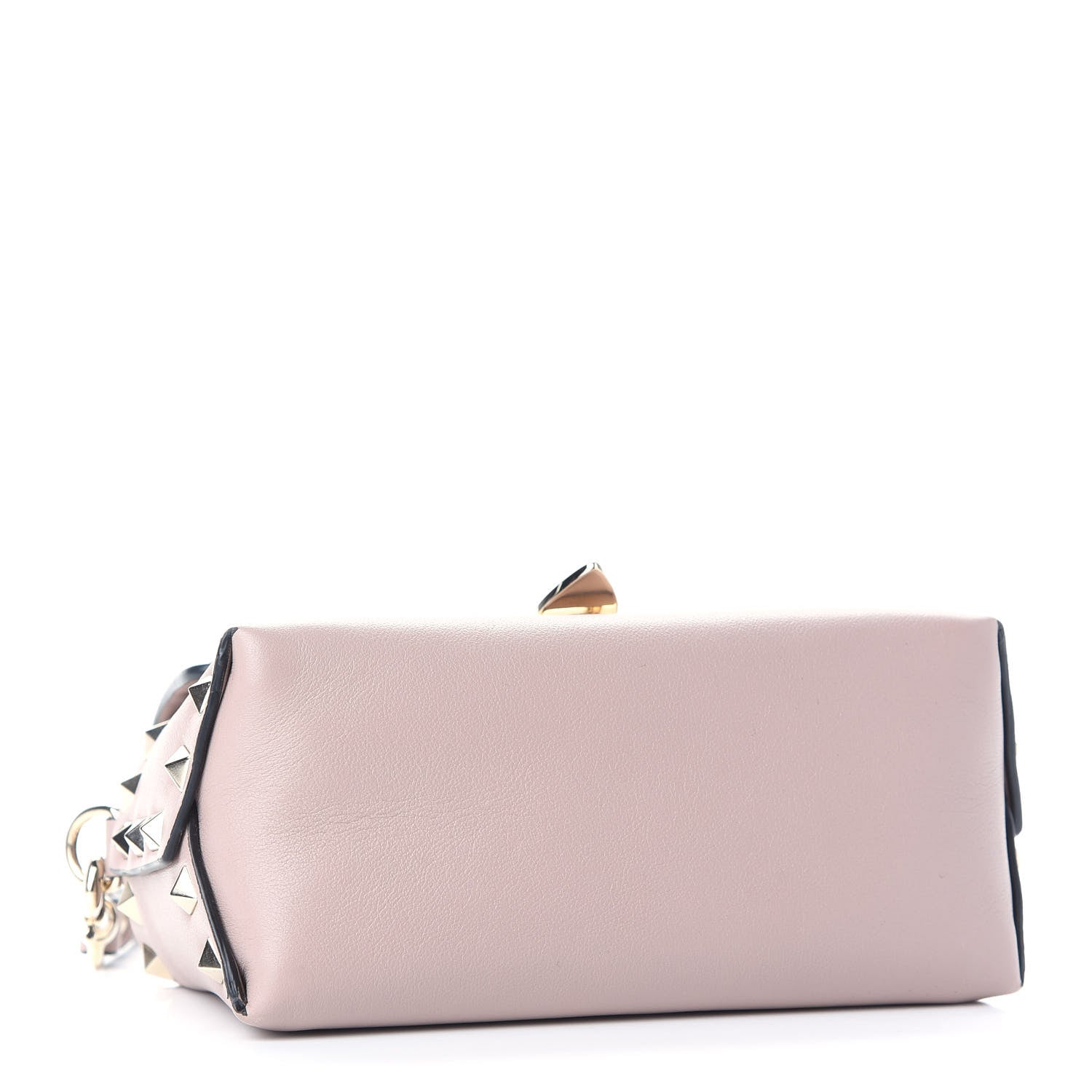 Valentino Garavani Vitello Mini Rockstud Crossbody Bag Poudre 4 of 9