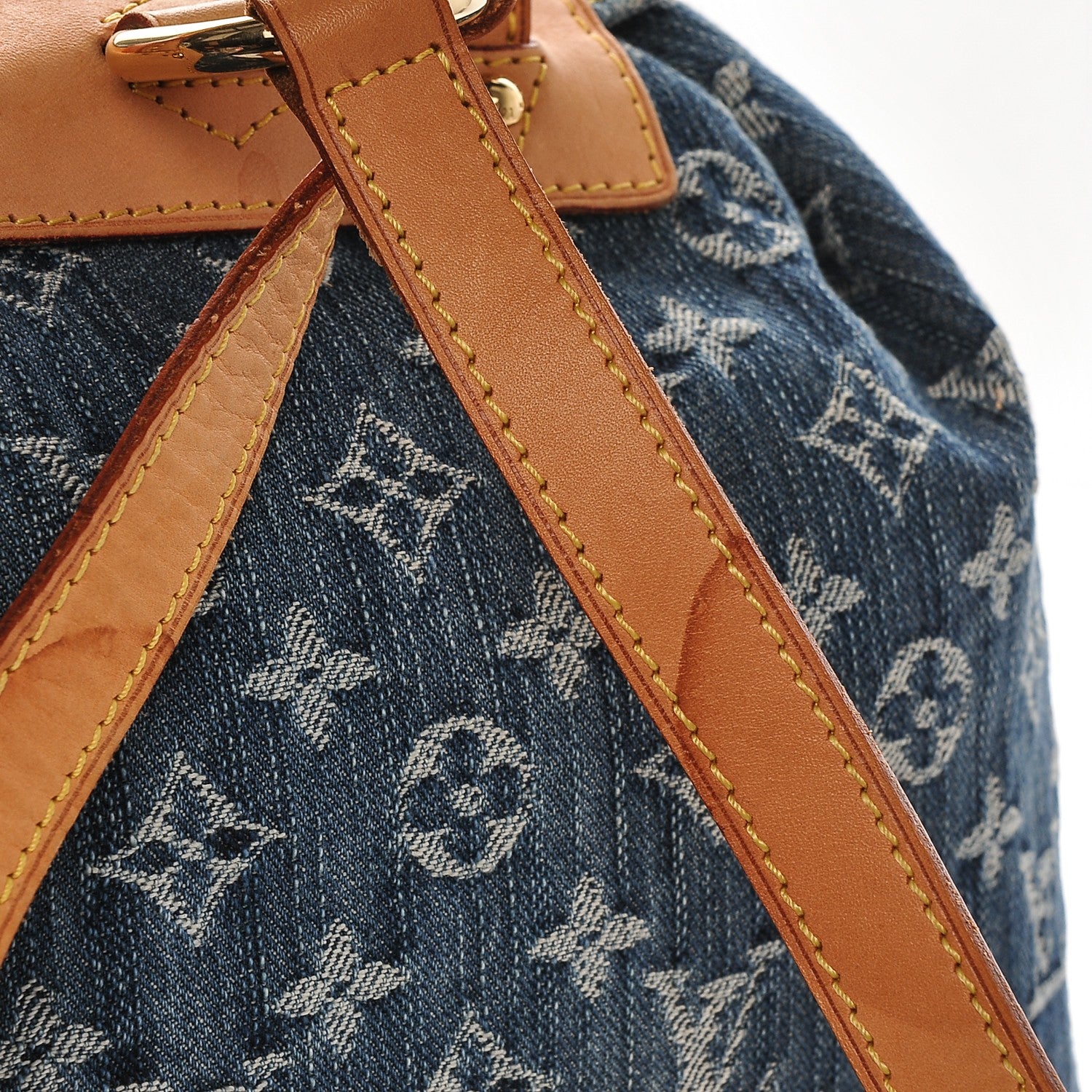 Louis Vuitton Denim Sac a Dos Backpack GM Blue 7 of 7