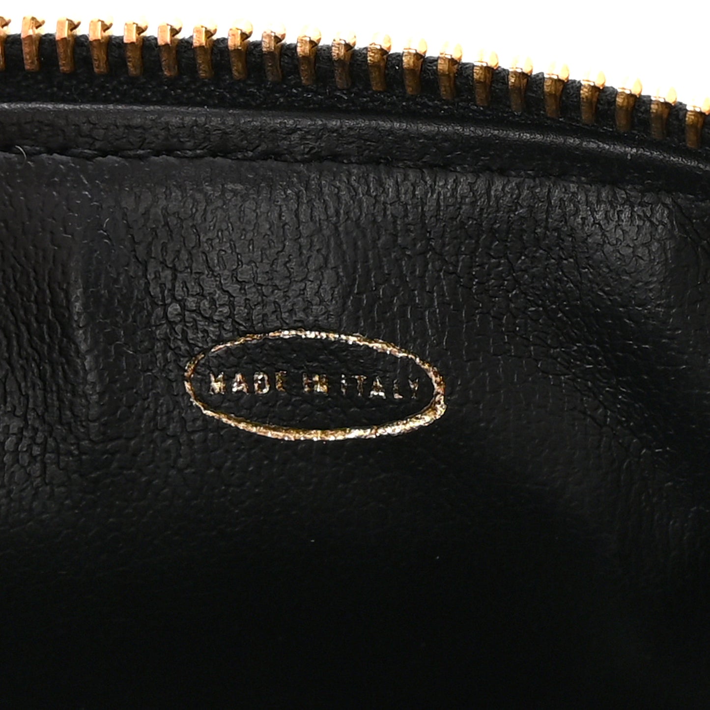 Lambskin Vanity Cosmetic Case Black