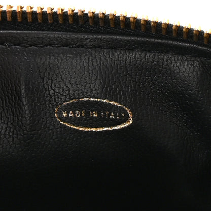 Chanel Lambskin Vanity Cosmetic Case Black 7 of 8