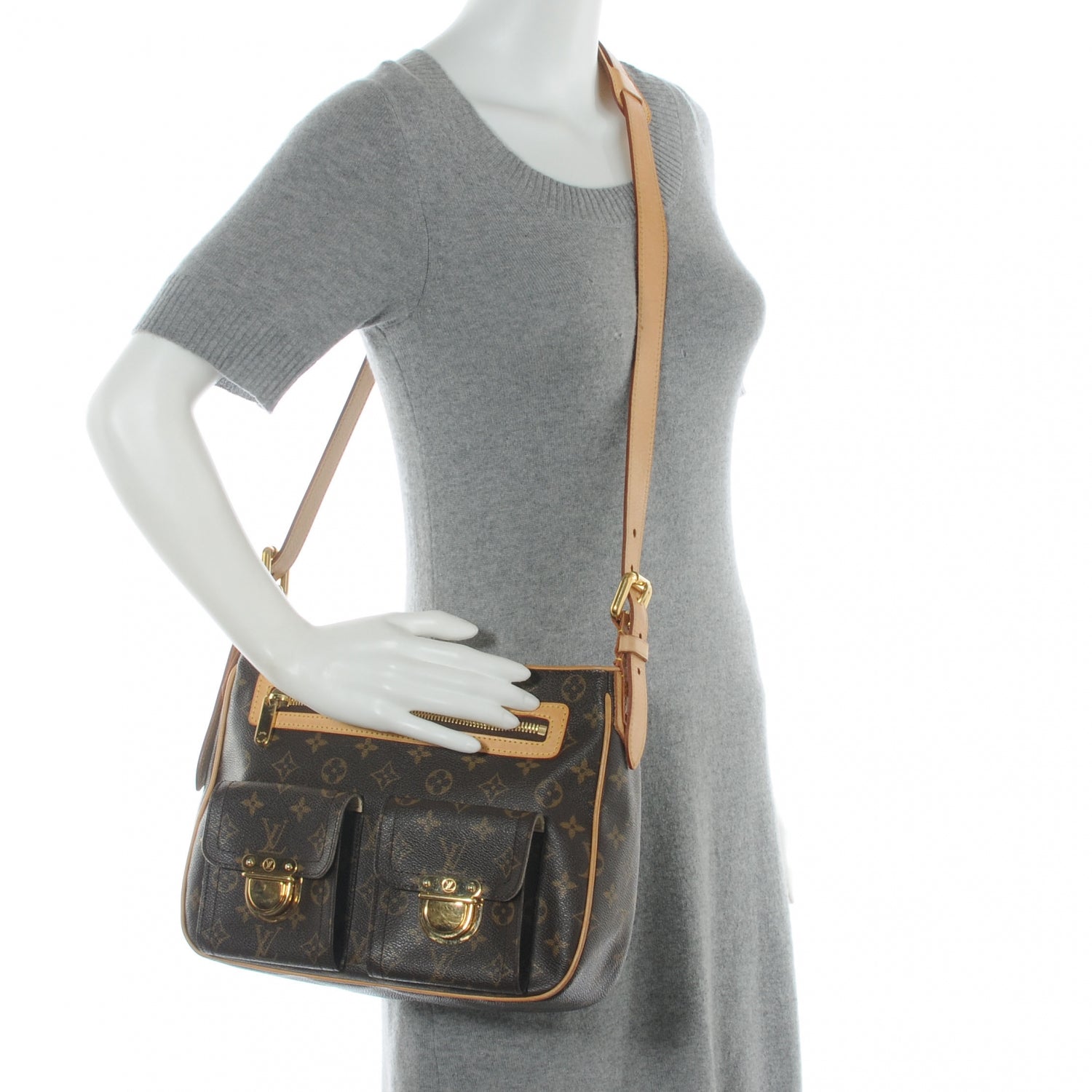 Louis Vuitton Monogram Hudson GM 2 of 7
