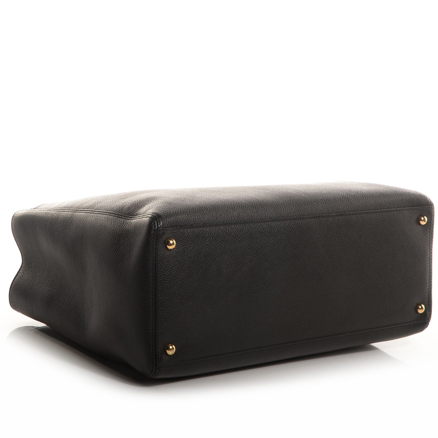 Chanel Calfskin Cerf Shopper Tote Black 4 of 9