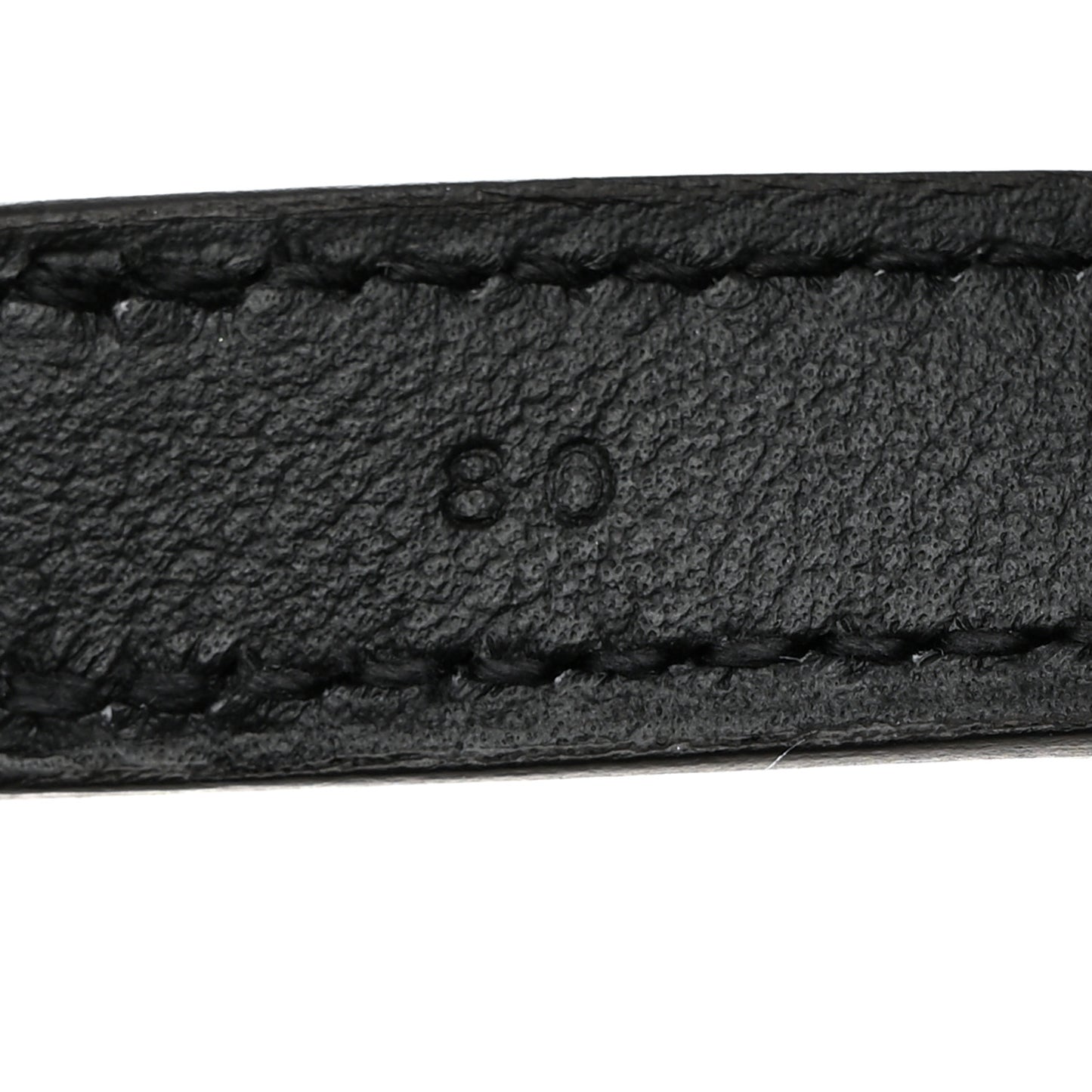 Box Calfskin Lizard Pop H Trio 15 Belt 75 30 Black