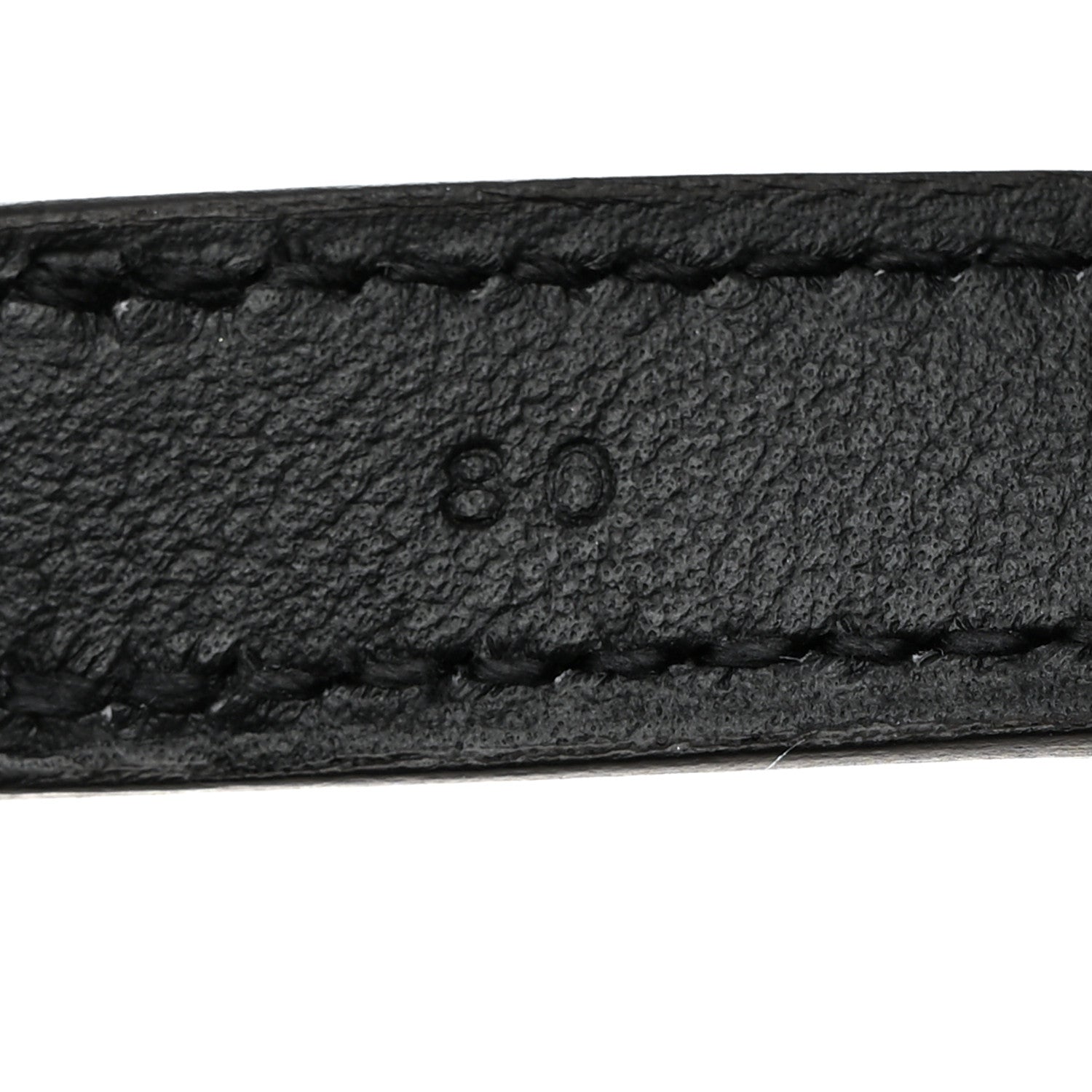 Hermes Box Calfskin Lizard Pop H Trio 15 Belt 75 30 Black 3 of 9