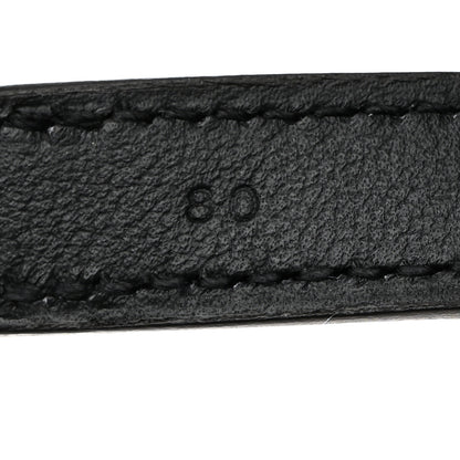 Hermes Box Calfskin Lizard Pop H Trio 15 Belt 75 30 Black 3 of 9