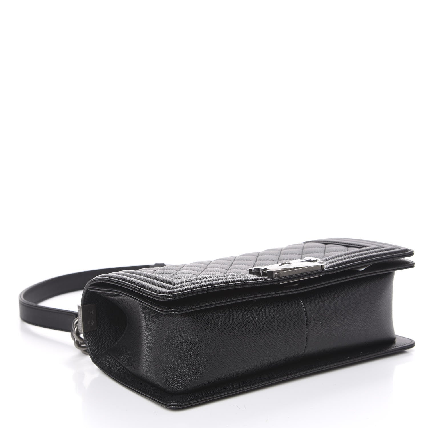 Chanel Caviar Quilted Medium Boy Flap Black 3 of 10