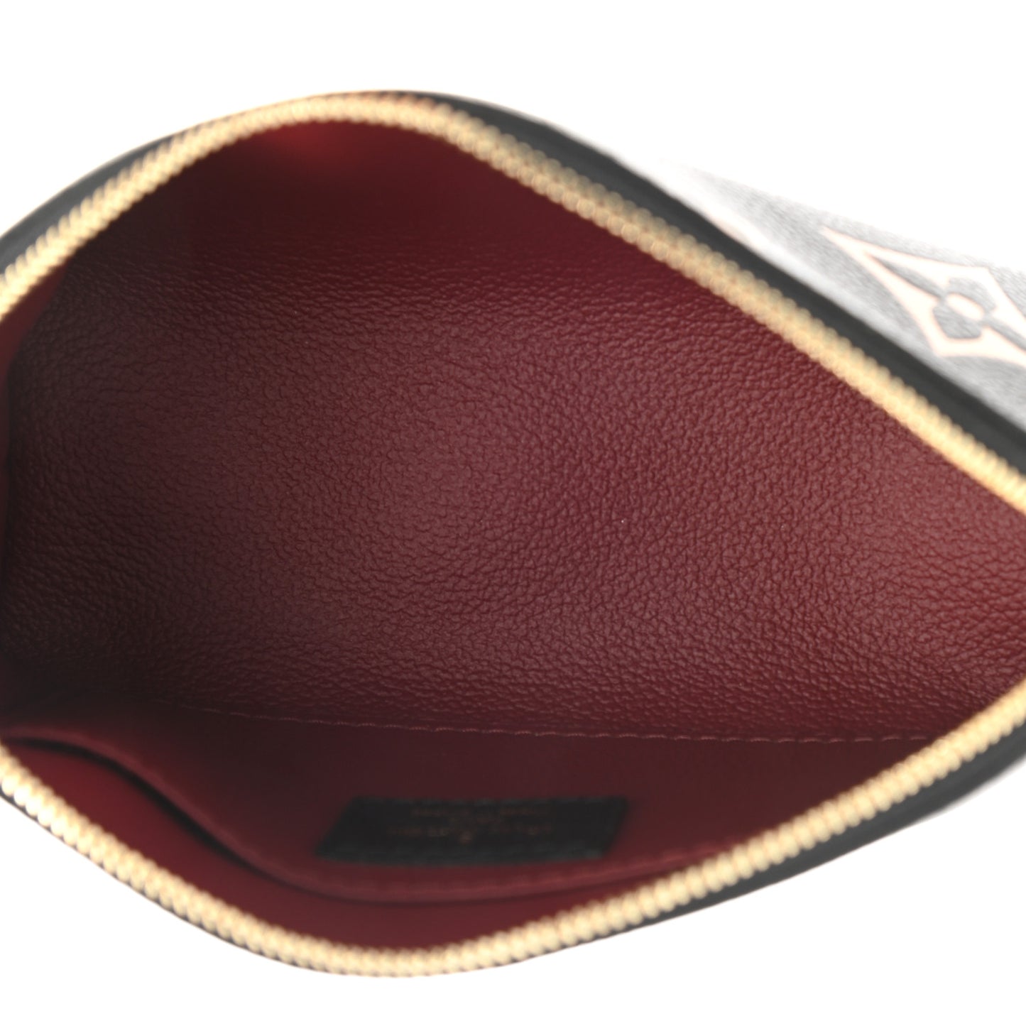 Empreinte Monogram Giant Cosmetic Pouch Black Beige