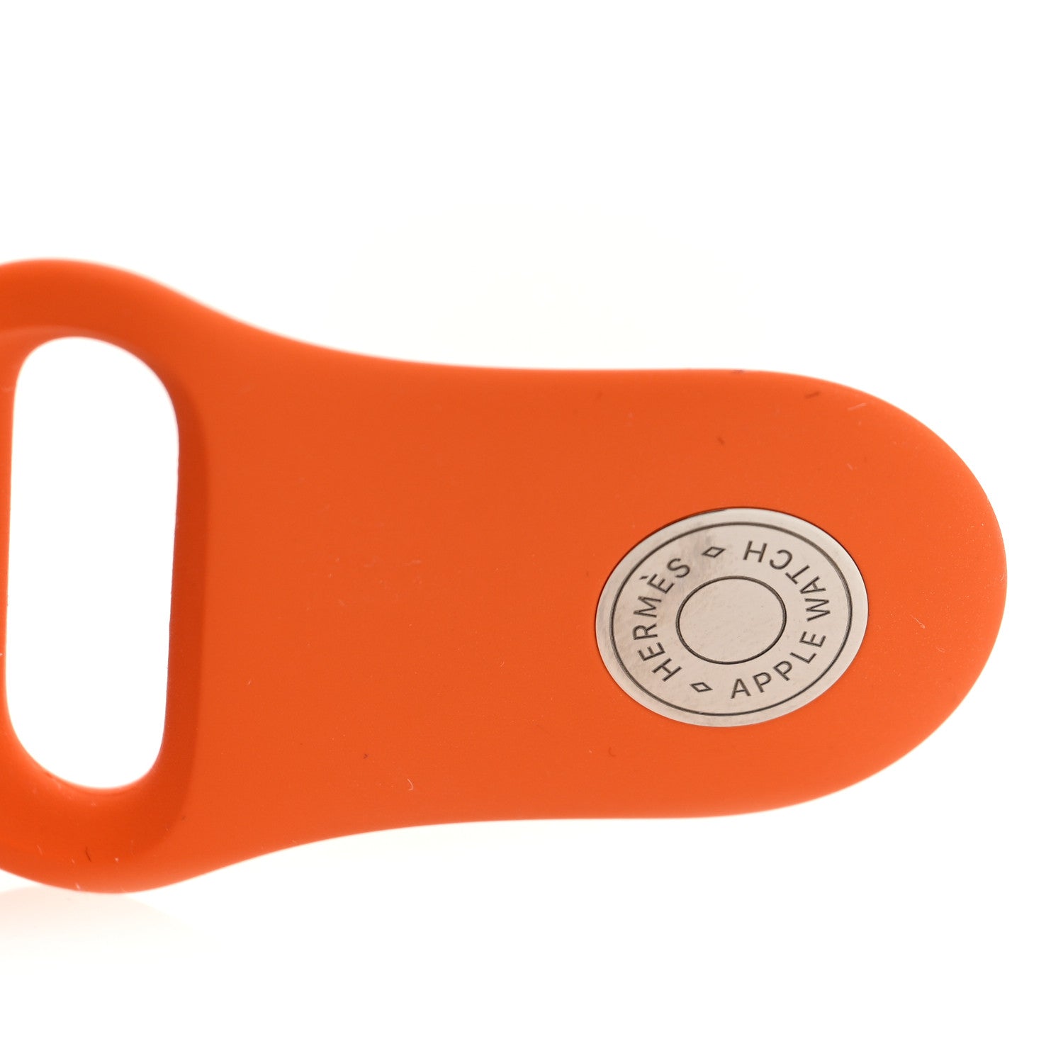 Hermes Silicone 42mm Apple Sports Watch Single Tour Band S/M Orange 3 of 3
