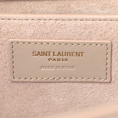 Saint Laurent Smooth Calfskin Medium Classic Monogram Kate Tassel Satchel Nude Powder 6 of 10