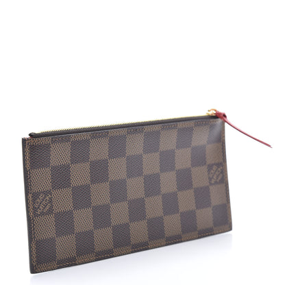 Louis Vuitton Damier Ebene Felicie Chain Wallet Zippered Insert 3 of 6
