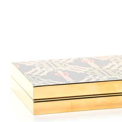 Valentino Garavani Minaudiere Love Blade Clutch Black Multicolor 7 of 8