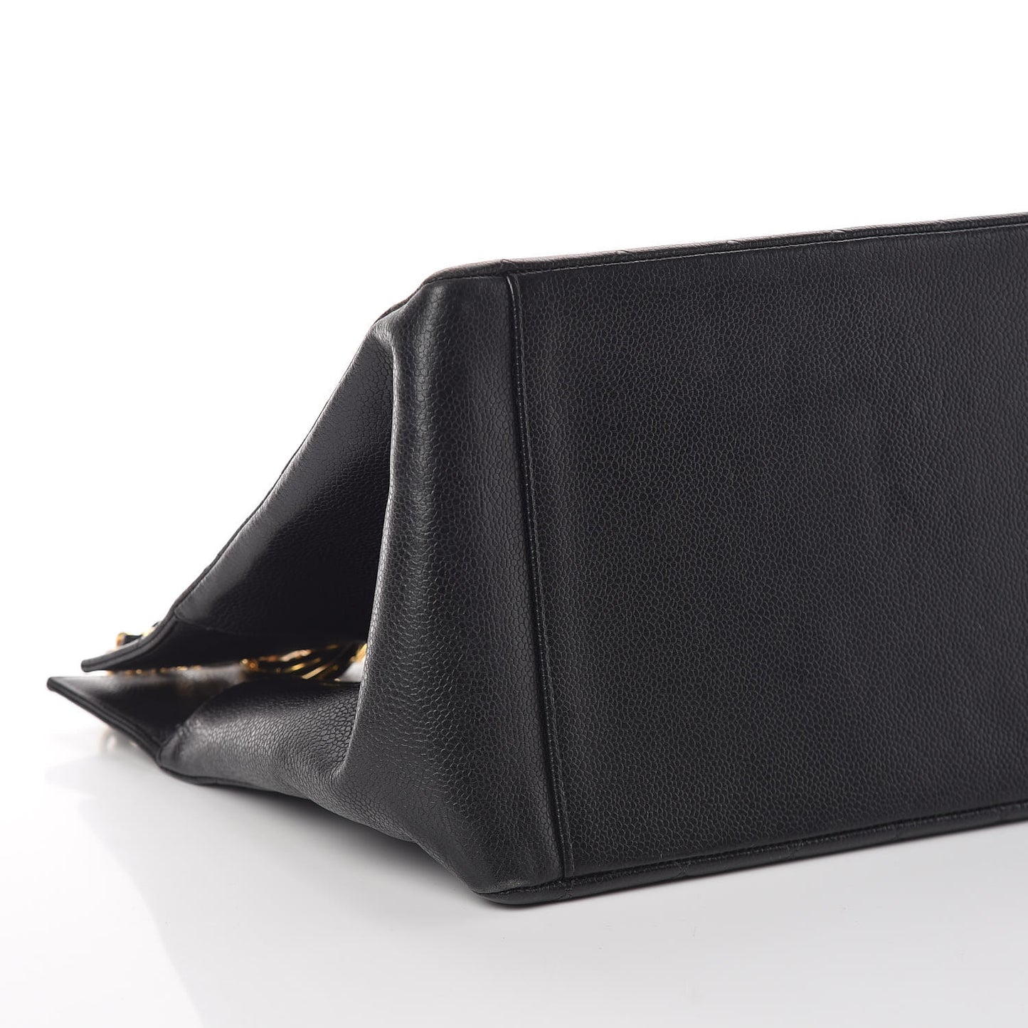 Caviar Quilted Timeless CC Tote Black