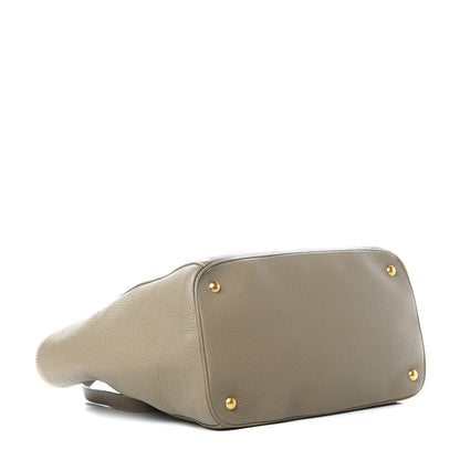 Prada Vitello Daino Tote Argilla 4 of 17