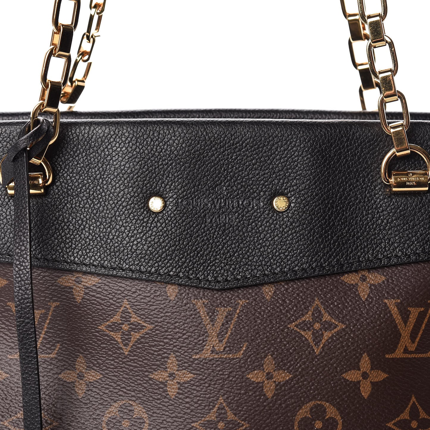 Monogram Pallas Shopper Black