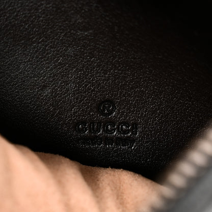 Gucci Calfskin Matelasse Mini GG Marmont Crossbody Bag Black 6 of 10
