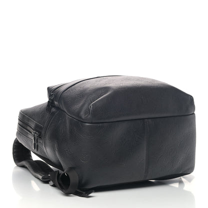 Louis Vuitton Calfskin Monogram Shadow Sprinter Backpack Black 3 of 6