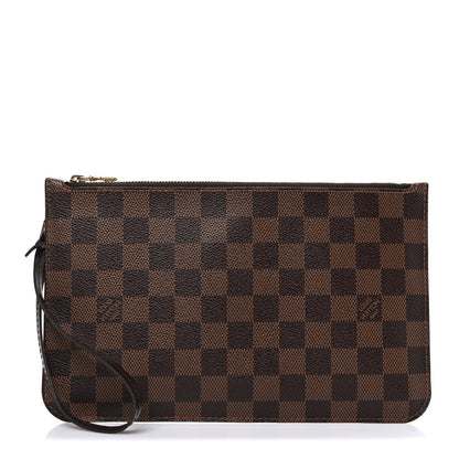 Louis Vuitton Damier Ebene Neverfull MM GM Pochette 1 of 7