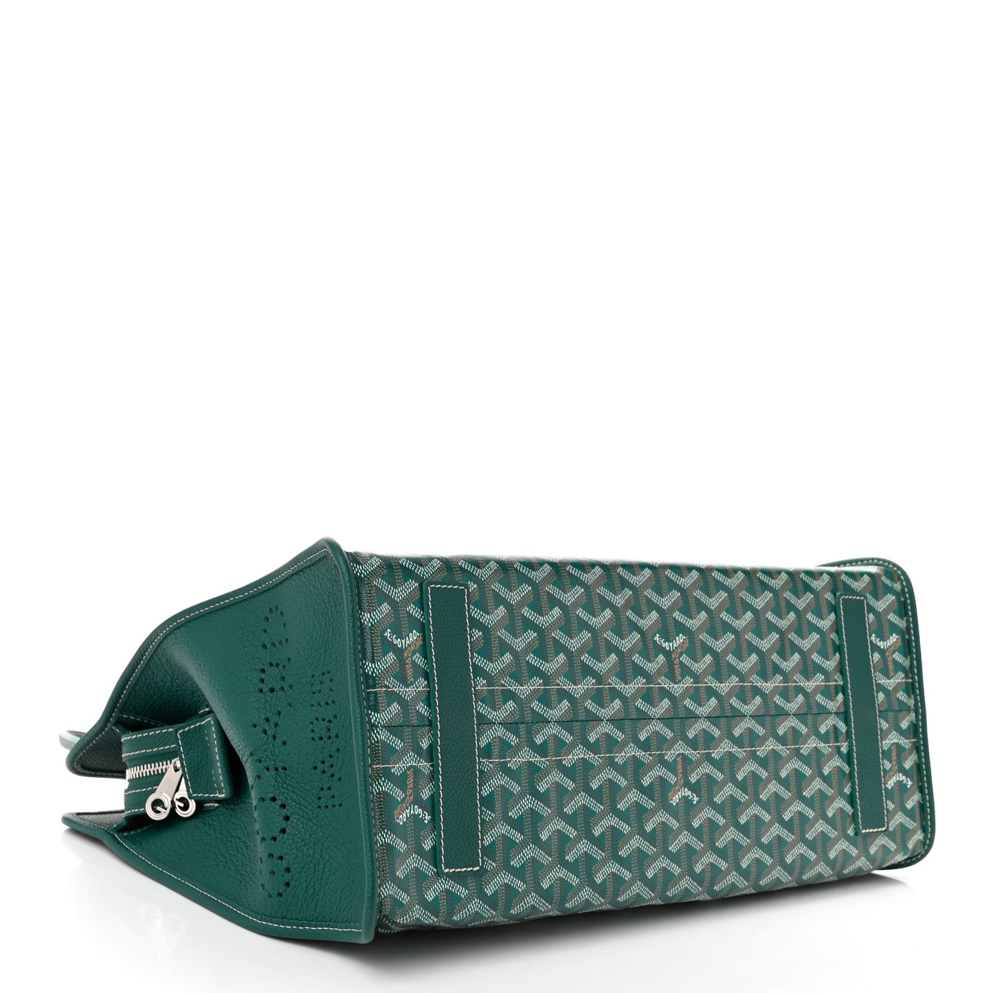 Goyardine Sac Hardy Pet Carrier PM Green