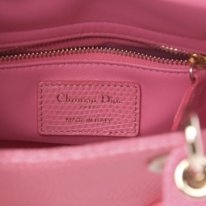 Christian Dior Lizard Mini Lady Dior Pink 5 of 9
