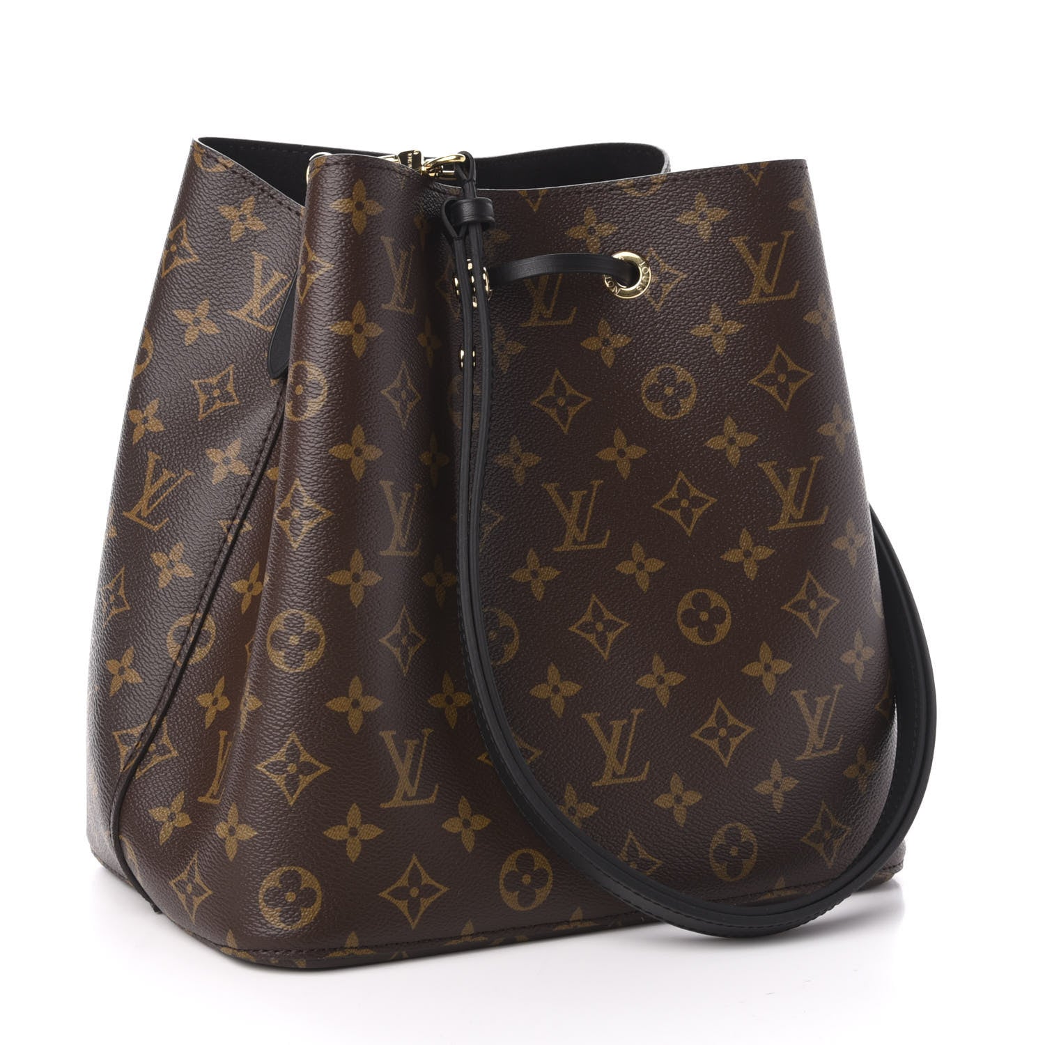 Louis Vuitton Monogram Neonoe MM Black 3 of 9