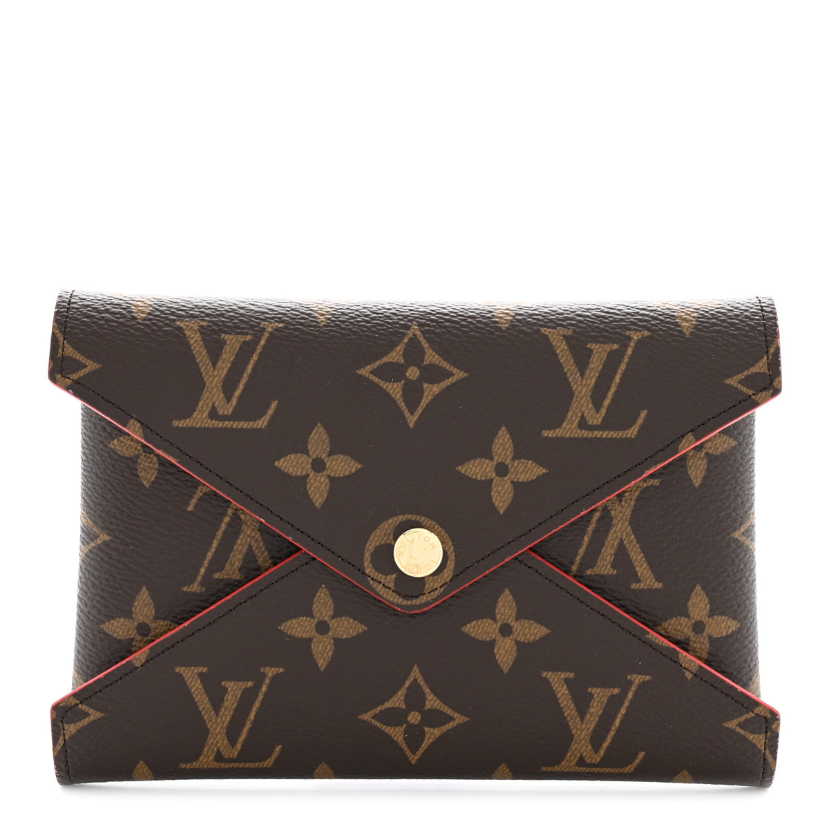 Louis Vuitton Monogram Medium Kirigami Pochette Insert Coquelicot 1 of 6