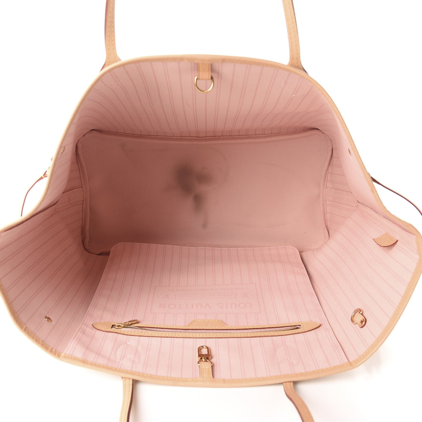 Damier Azur Neo Neverfull GM Rose Ballerine