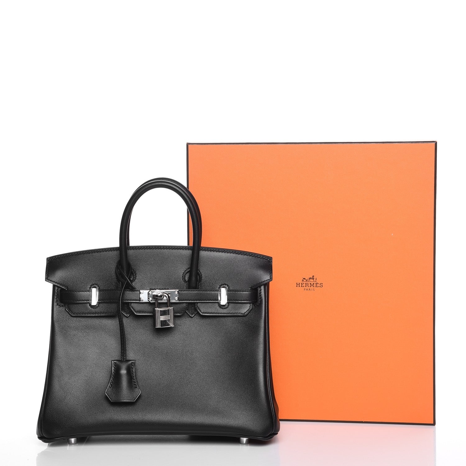 Hermes Swift Birkin 25 Black 26 of 26