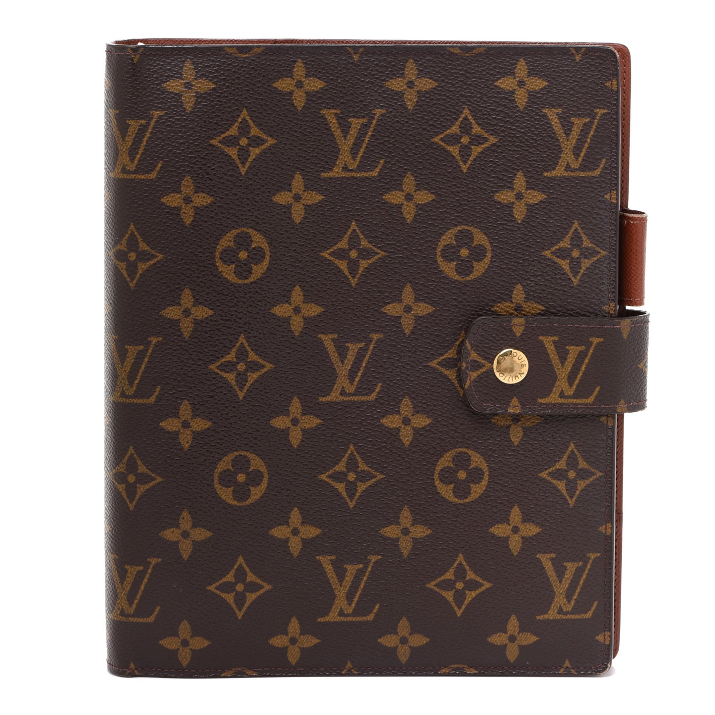 Monogram Large Ring Agenda Cover