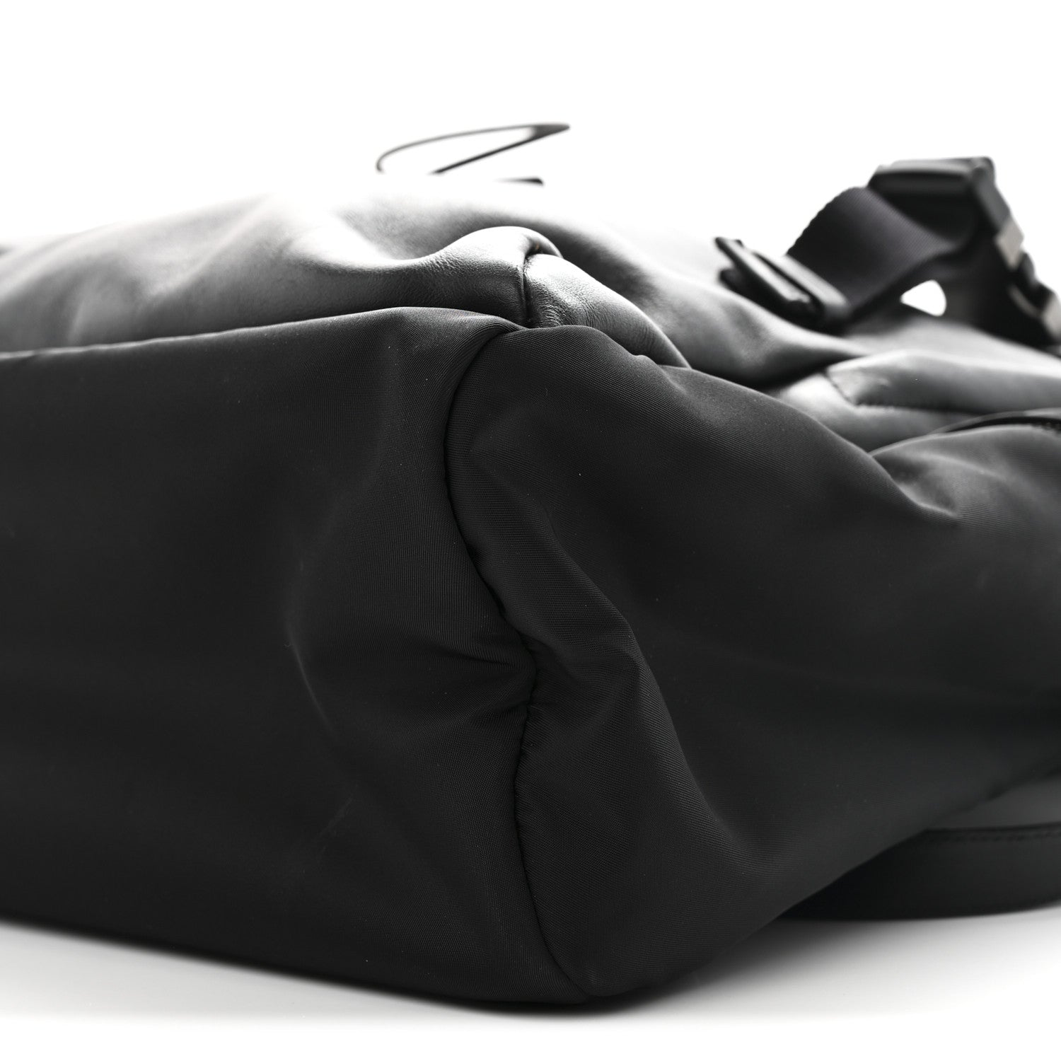 Prada Tessuto Nylon Soft Calfskin Black 10 of 10