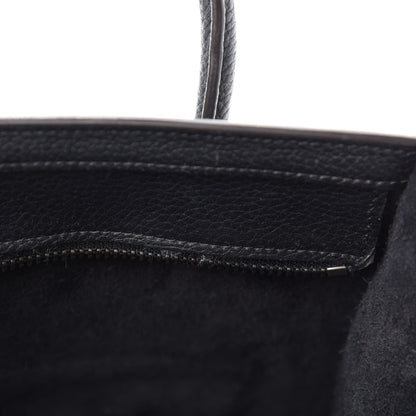 Celine Drummed Calfskin Nano Luggage Black 8 of 13