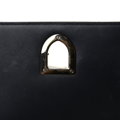 Christian Dior Metallic Patent Micro-Cannage Medium Diorama Flap Bag Gold 12 of 20