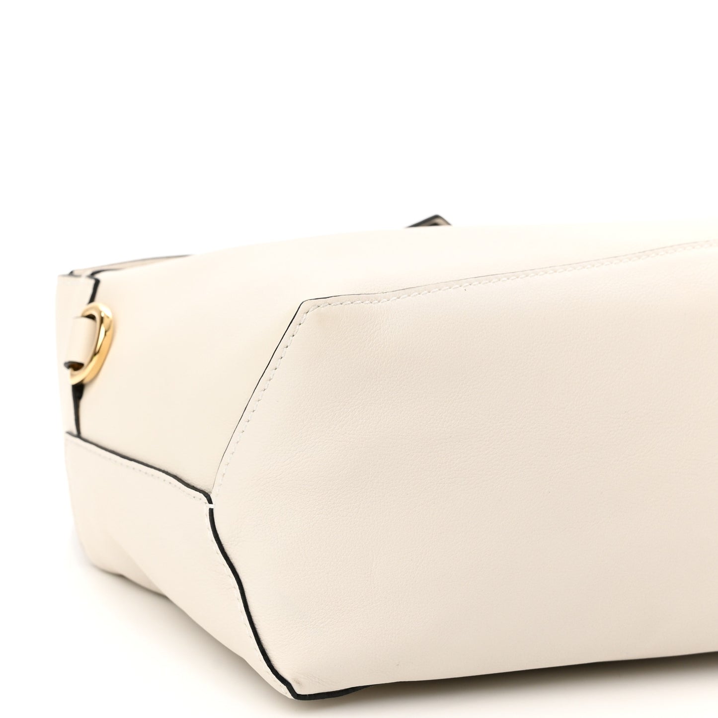 Calfskin Puzzle Hobo White